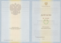 Диплом специалиста с 2010 по 2011 годы
