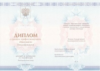 Диплом техникума с 2014 по 2024 годы