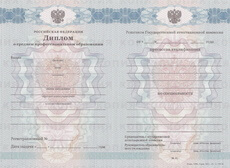 Диплом колледжа с 2010 по 2013 годы