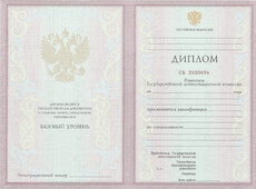 Диплом техникума с 2003 по 2006 годы